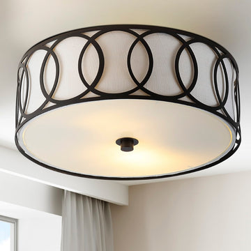 Aria Metal LED Flush Mount